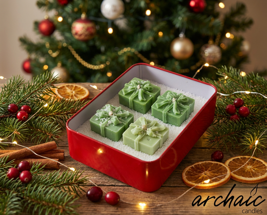 Yuletide Box – Christmas Large Tin Soy Wax Candle | Archaic